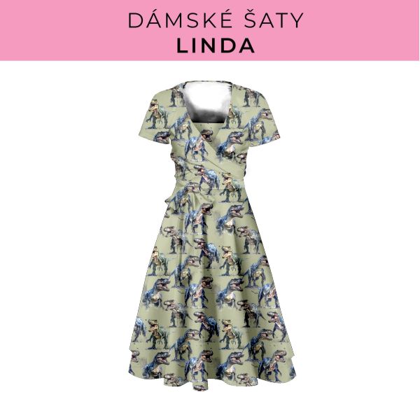 DÁMSKÝ střih - šaty Linda