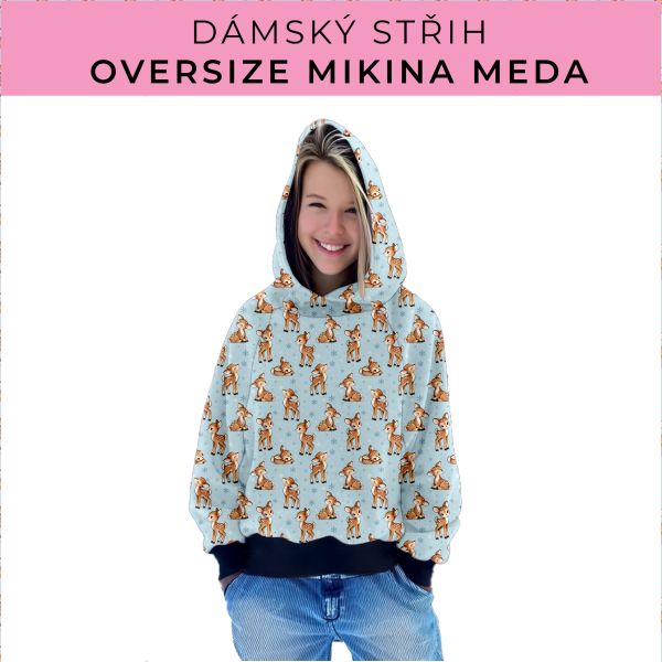 Dámský střih - mikina Meda
