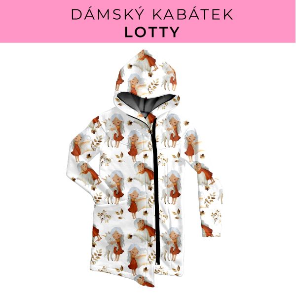 DÁMSKÝ střih - Kabátek Lotty