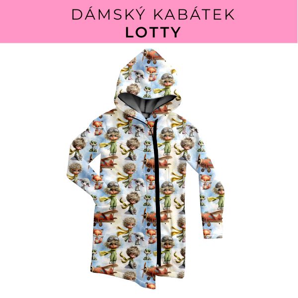 DÁMSKÝ střih - Kabátek Lotty