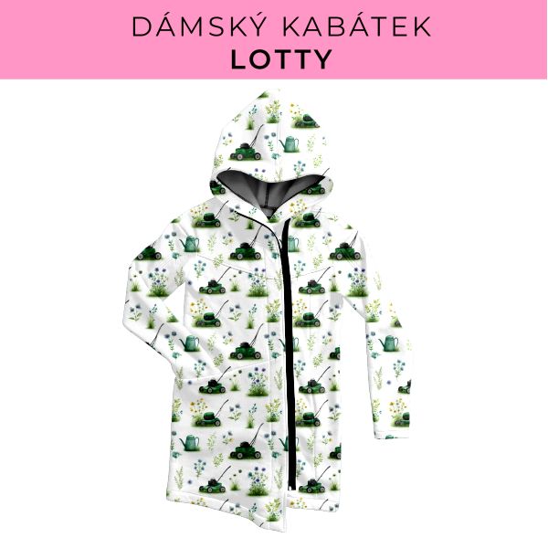 DÁMSKÝ střih - Kabátek Lotty