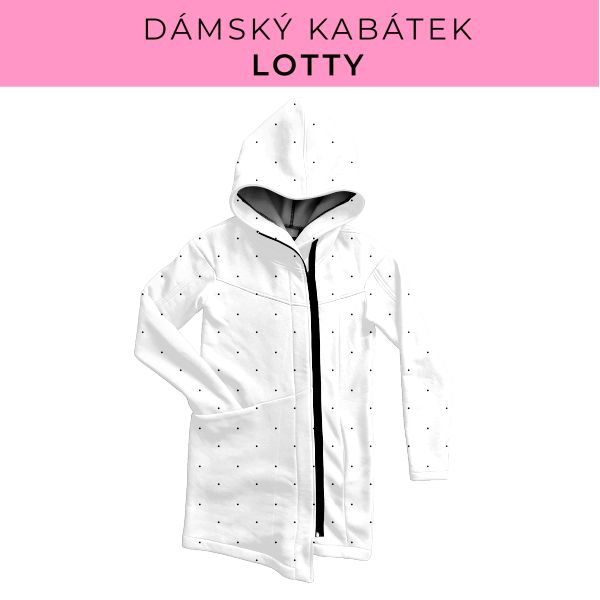 DÁMSKÝ střih - Kabátek Lotty