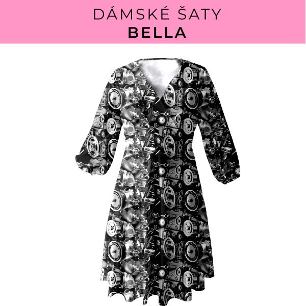 DÁMSKÝ střih - šaty Bella