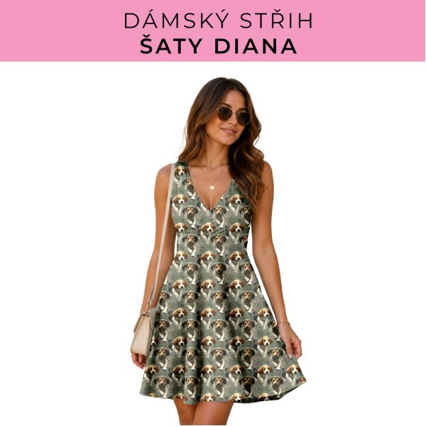 Dámský střih - šaty Diana
