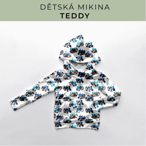 DĚTSKÝ střih - Mikina Teddy