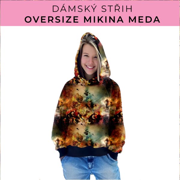 Dámský střih - mikina Meda
