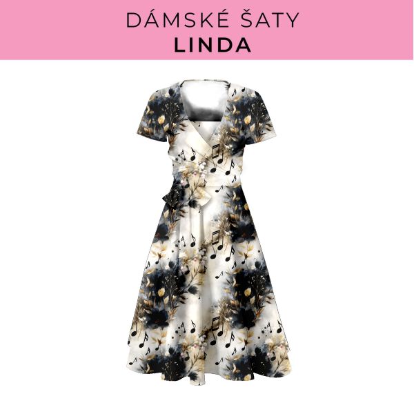 DÁMSKÝ střih - šaty Linda