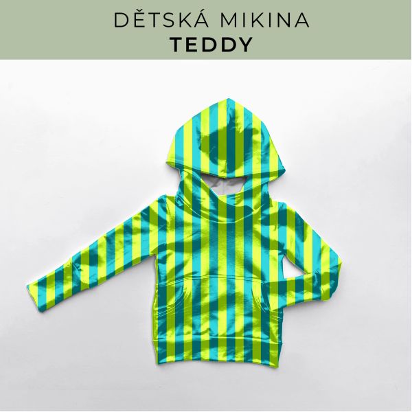 DĚTSKÝ střih - Mikina Teddy