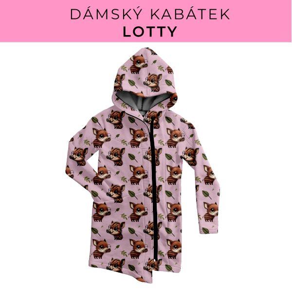 DÁMSKÝ střih - Kabátek Lotty