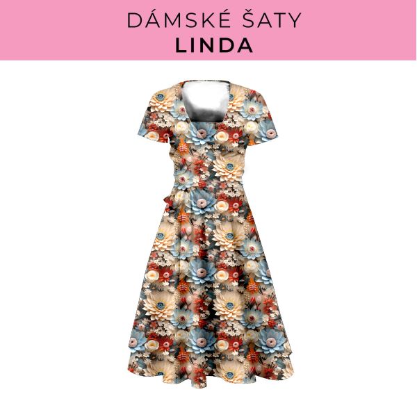 DÁMSKÝ střih - šaty Linda