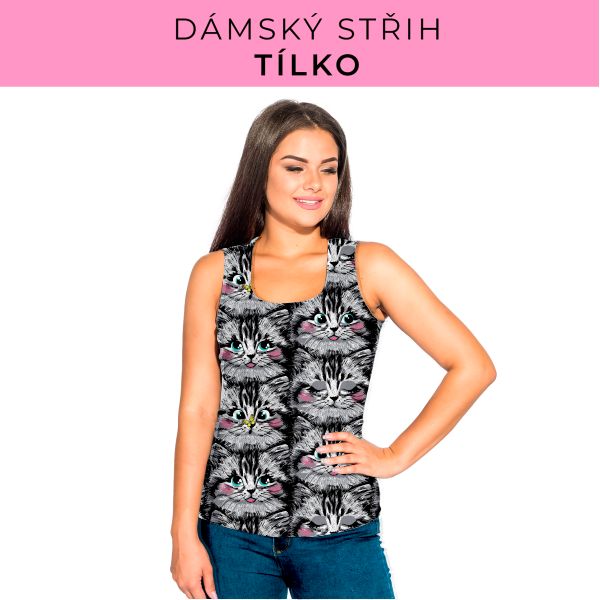 DÁMSKÝ střih - Tílko a kalhoty 