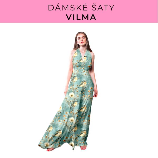 DÁMSKÝ střih - šaty Vilma