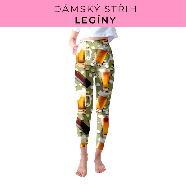 DÁMSKÝ střih - legíny SPORT - SLIM FIT