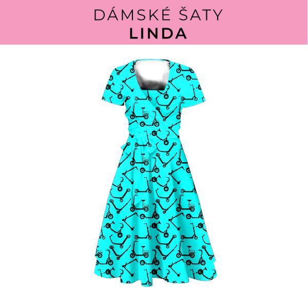DÁMSKÝ střih - šaty Linda