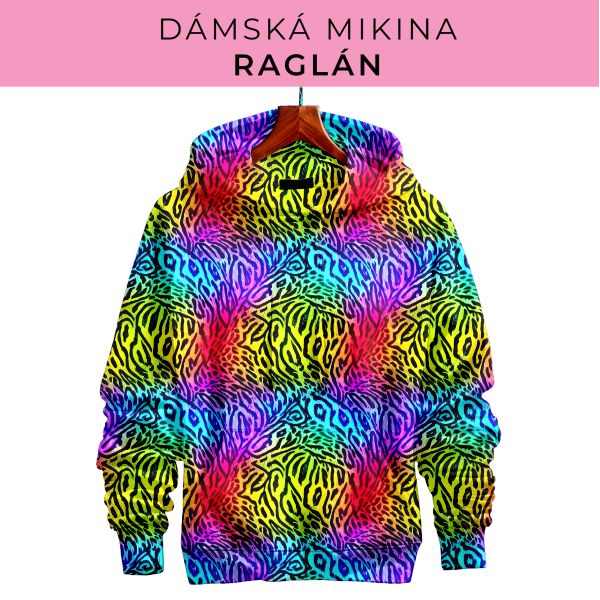 DÁMSKÝ střih - mikina raglán