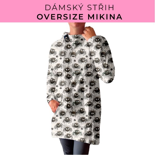 DÁMSKÝ střih - Oversize mikina