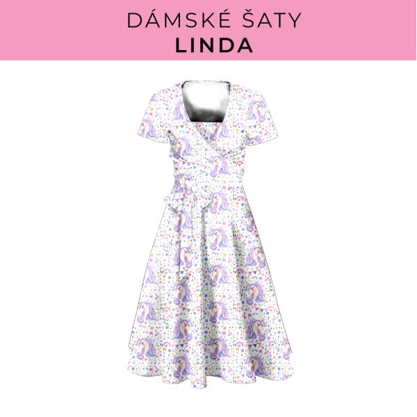 DÁMSKÝ střih - šaty Linda