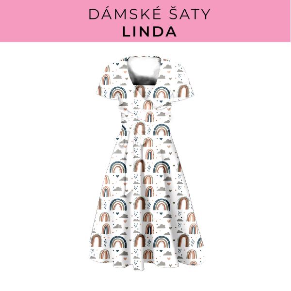 DÁMSKÝ střih - šaty Linda