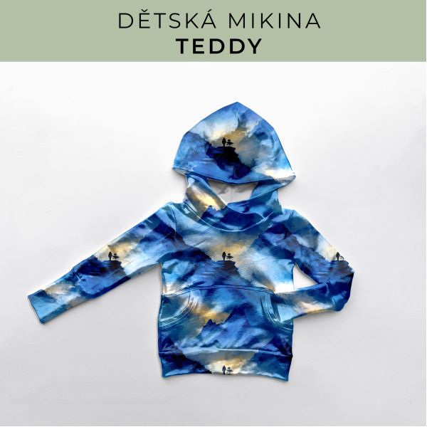 DĚTSKÝ střih - Mikina Teddy