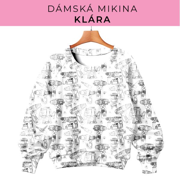 DÁMSKÝ střih - mikina Klára