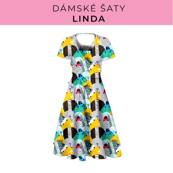 DÁMSKÝ střih - šaty Linda