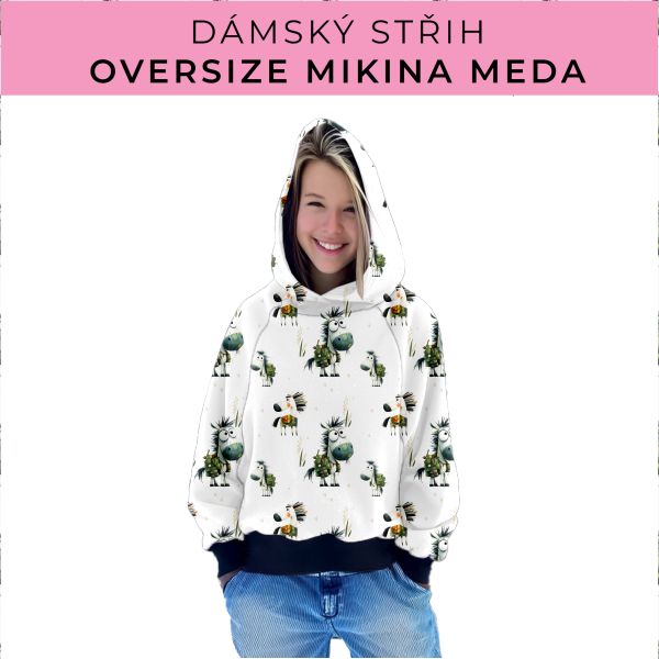Dámský střih - mikina Meda