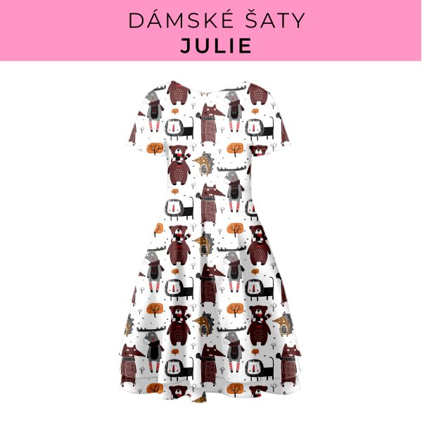 DÁMSKÝ střih - šaty julie