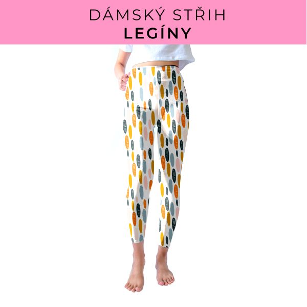 DÁMSKÝ střih - legíny SPORT - SLIM FIT