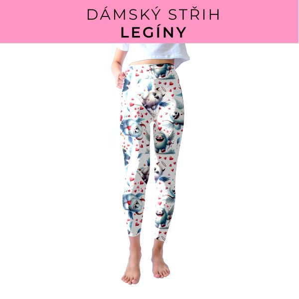 DÁMSKÝ střih - legíny SPORT - SLIM FIT