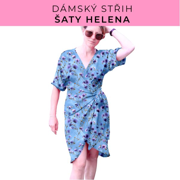 Dámský střih na šaty  Helena