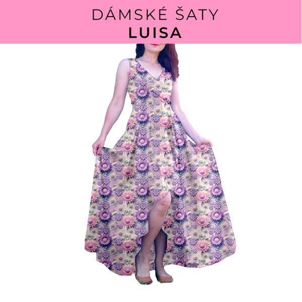 DÁMSKÝ střih - šaty Luisa