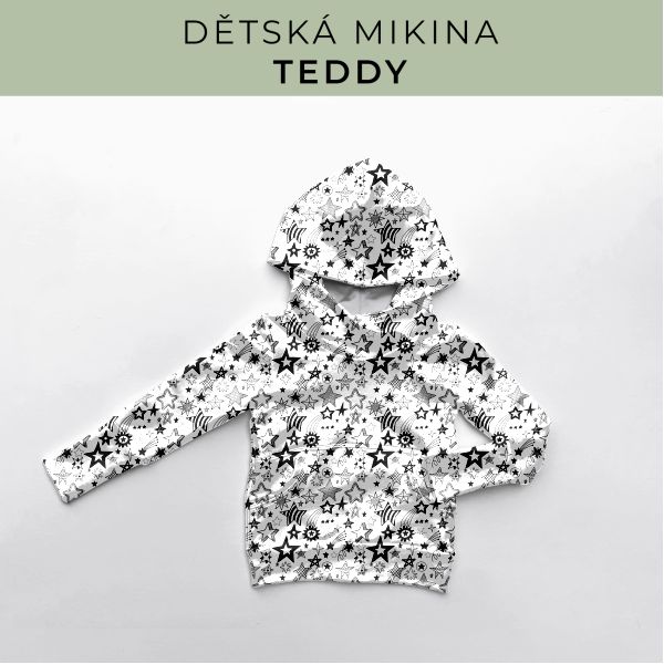 DĚTSKÝ střih - Mikina Teddy
