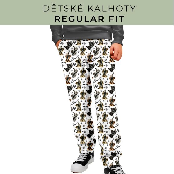 DĚTSKÝ STŘIH - Kalhoty Regular fit