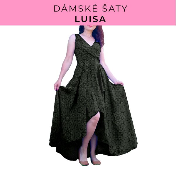 DÁMSKÝ střih - šaty Luisa