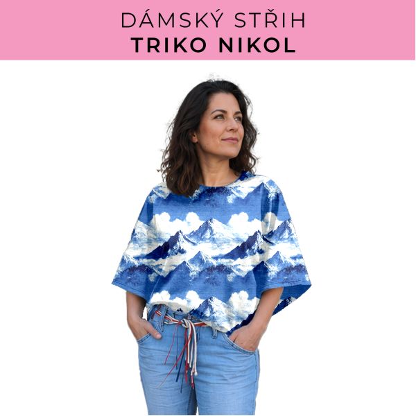 Dámský střih -  triko Nikol