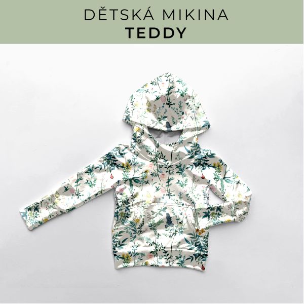 DĚTSKÝ střih - Mikina Teddy