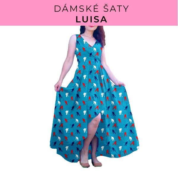 DÁMSKÝ střih - šaty Luisa
