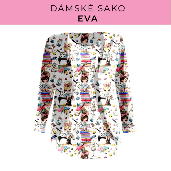 DÁMSKÝ střih - sako Eva