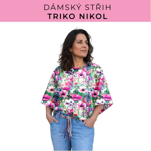 Dámský střih -  triko Nikol