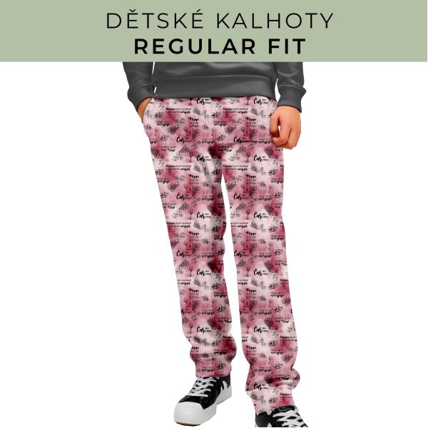 DĚTSKÝ STŘIH - Kalhoty Regular fit
