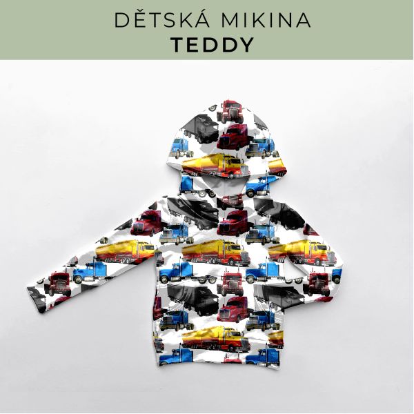 DĚTSKÝ střih - Mikina Teddy