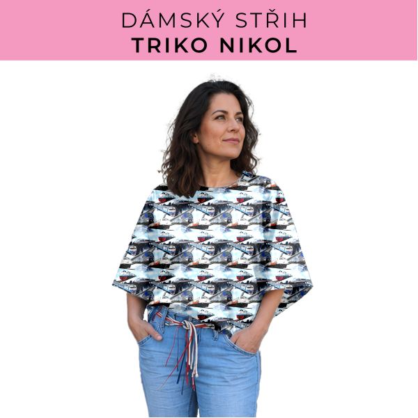 Dámský střih -  triko Nikol