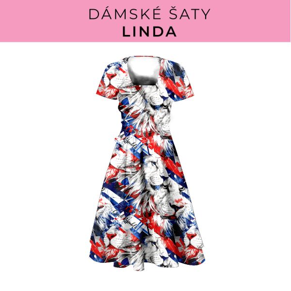 DÁMSKÝ střih - šaty Linda