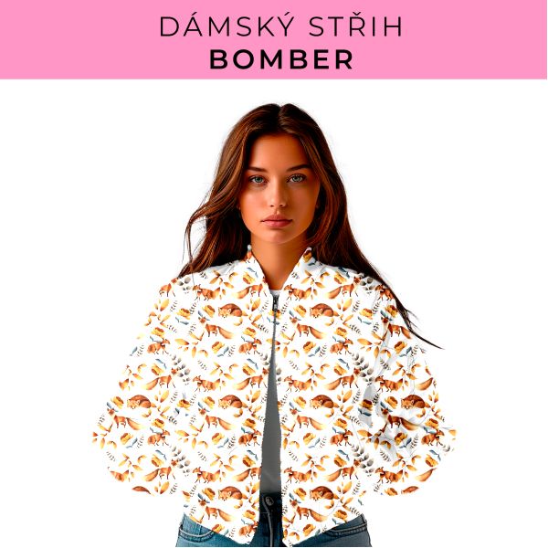 DÁMSKÝ střih - Bomber