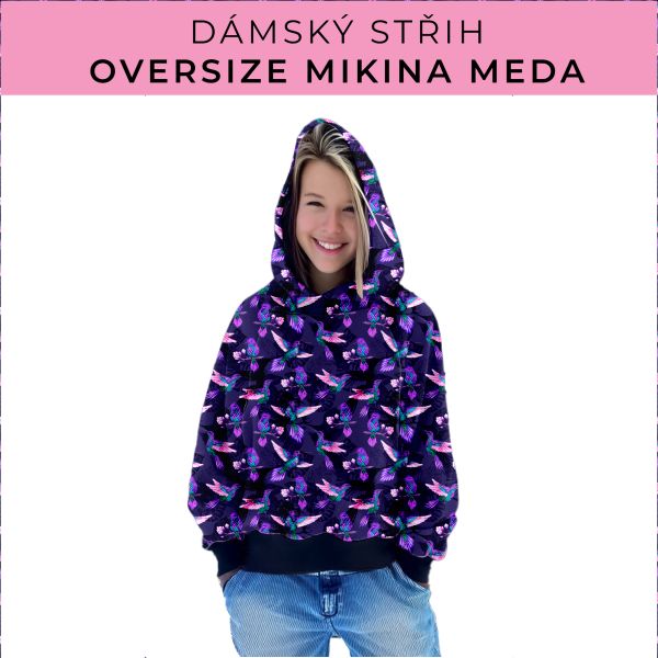 Dámský střih - mikina Meda