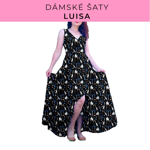 DÁMSKÝ střih - šaty Luisa