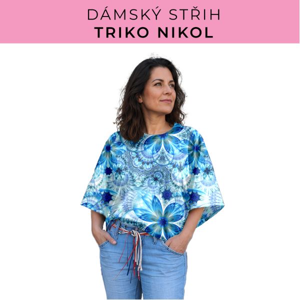 Dámský střih -  triko Nikol