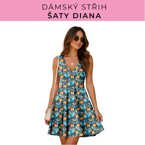 Dámský střih - šaty Diana
