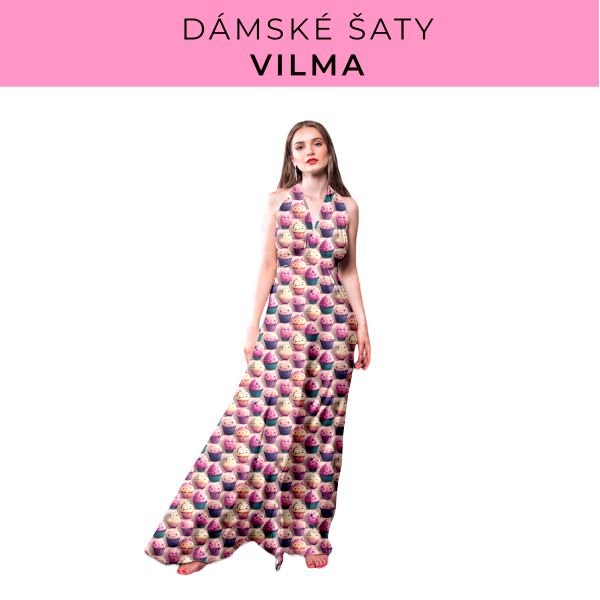 DÁMSKÝ střih - šaty Vilma