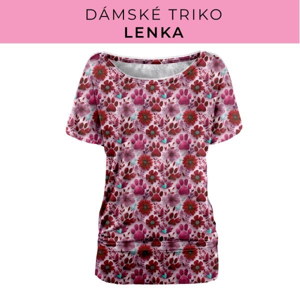 DÁMSKÝ střih - Triko Lenka